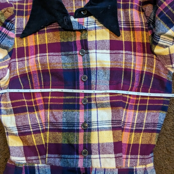 Vintage small tweed dress by The Cottager for Junior Petite - Picture 3 of 6